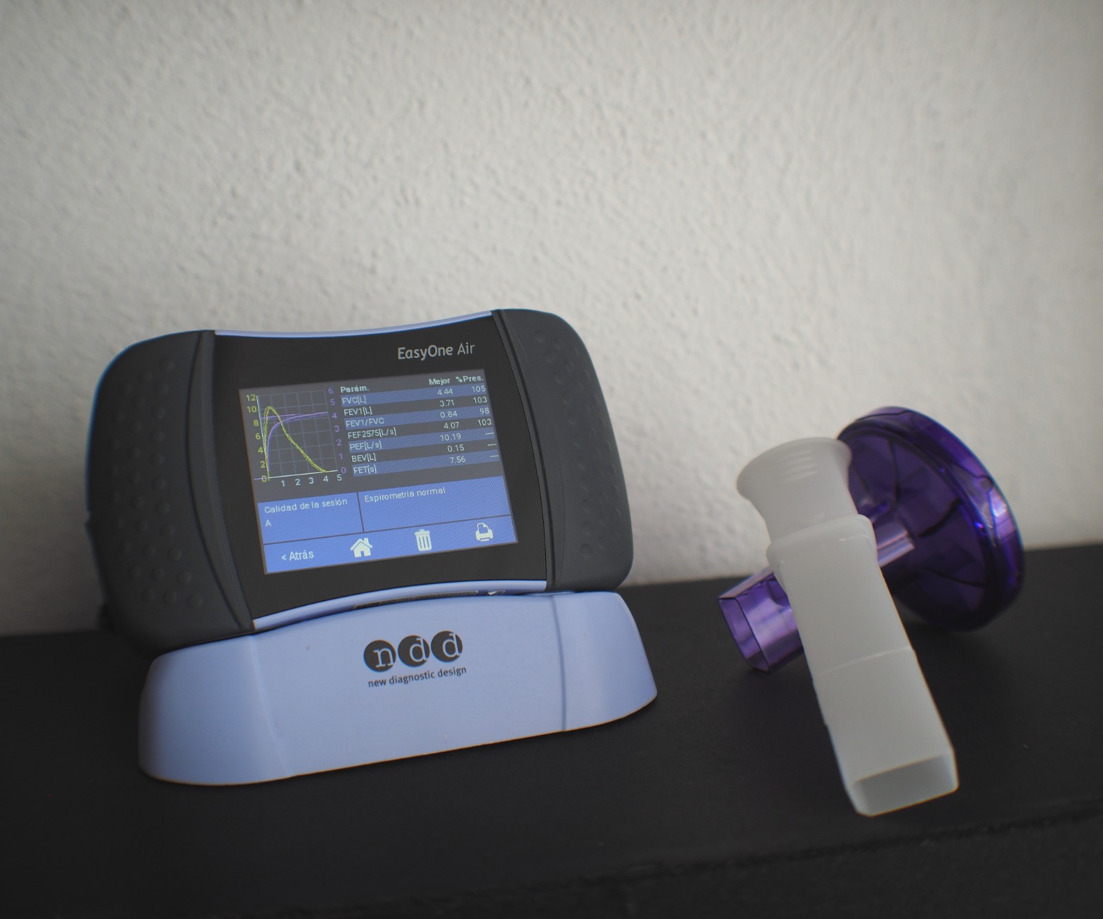 Espirometr&iacute;a